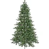 7.5 ft. Pre-Lit Merryweather Fir Feel Real Tree with Clear Lights