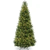 10 ft. Pre-Lit Natural Fraser Slim Fir Tree with Clear Lights