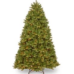 7.5 ft. Pre-Lit Newberry Spruce Tree with Clear Lights