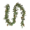 9 ft. Pre-Lit North Conway Garland with Clear Lights