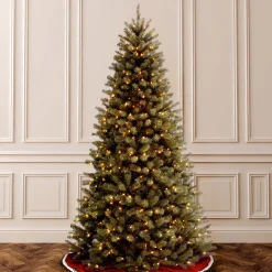 6 ft. Pre-Lit North Valley Spruce Tree with Clear Lights