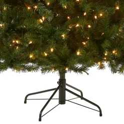 6.5 ft. Pre-Lit North Valley Spruce Tree with Clear Lights