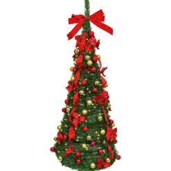 6 ft. Pre-Lit Party Pop-Up Tree