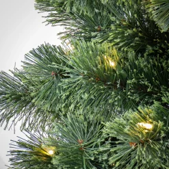 7.5 ft. Pre-Lit Pilchuck Pine Tree with LED Lights