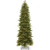 6.5 ft. Pre-Lit Prescott Pencil Slim Tree with Clear Lights