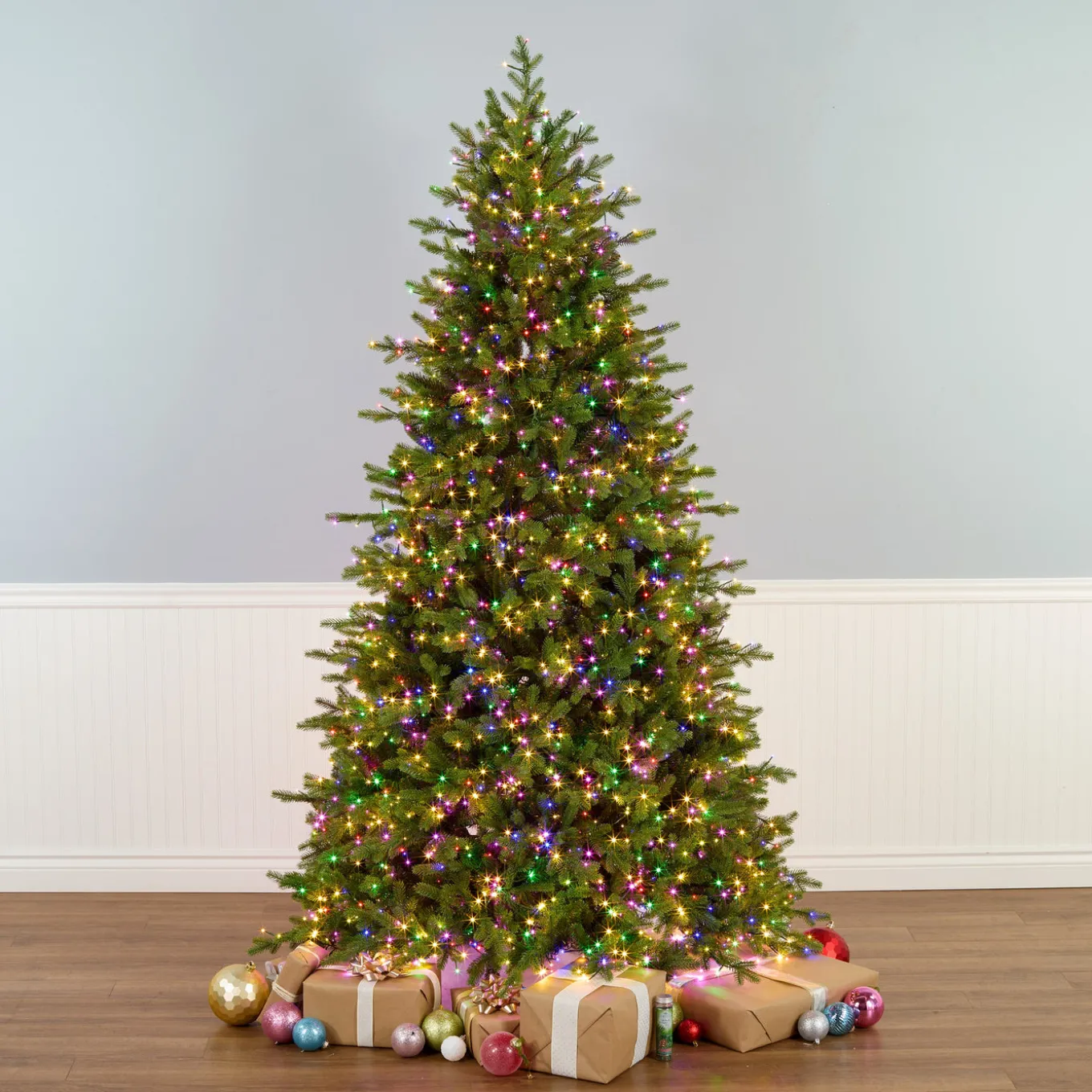 7.5 ft. Pre-Lit Princeton Fraser Fir Tree with LED Lights