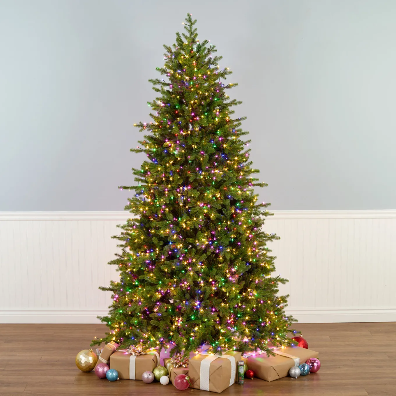 7.5 ft. Pre-Lit Princeton Fraser Fir Tree with LED Lights