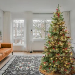 6 ft. Pre-Lit Virginia Pine Mixed Tree with LED Lights