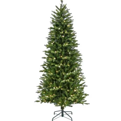 7.5 ft. Pre-Lit Wallace Pine Tree with LED Lights