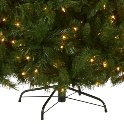 6.5 ft. Pre-Lit Winchester Pine Tree with Clear Lights