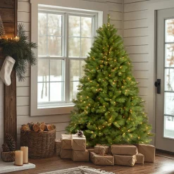 6 ft. Pre-Lit Winchester Pine Tree with Clear Lights