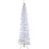 7 ft. Tinsel Collection White Iridescent Tree