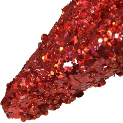 6 ft. Valentine's Banner Decorated with Red Glitter