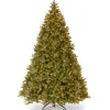 10 ft.Pre-Lit Downswept Douglas Fir Tree with Clear Lights