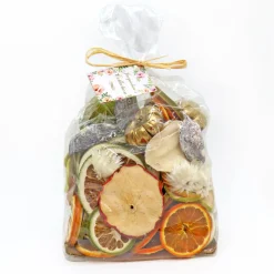 6 in. 250 Gram Mixed Potpourri- Slices Red and Green Apples