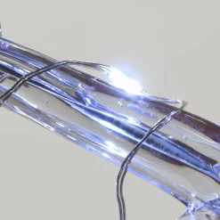 24 in. and 20 in. Ice Crystal Snowflakes with LED Lights