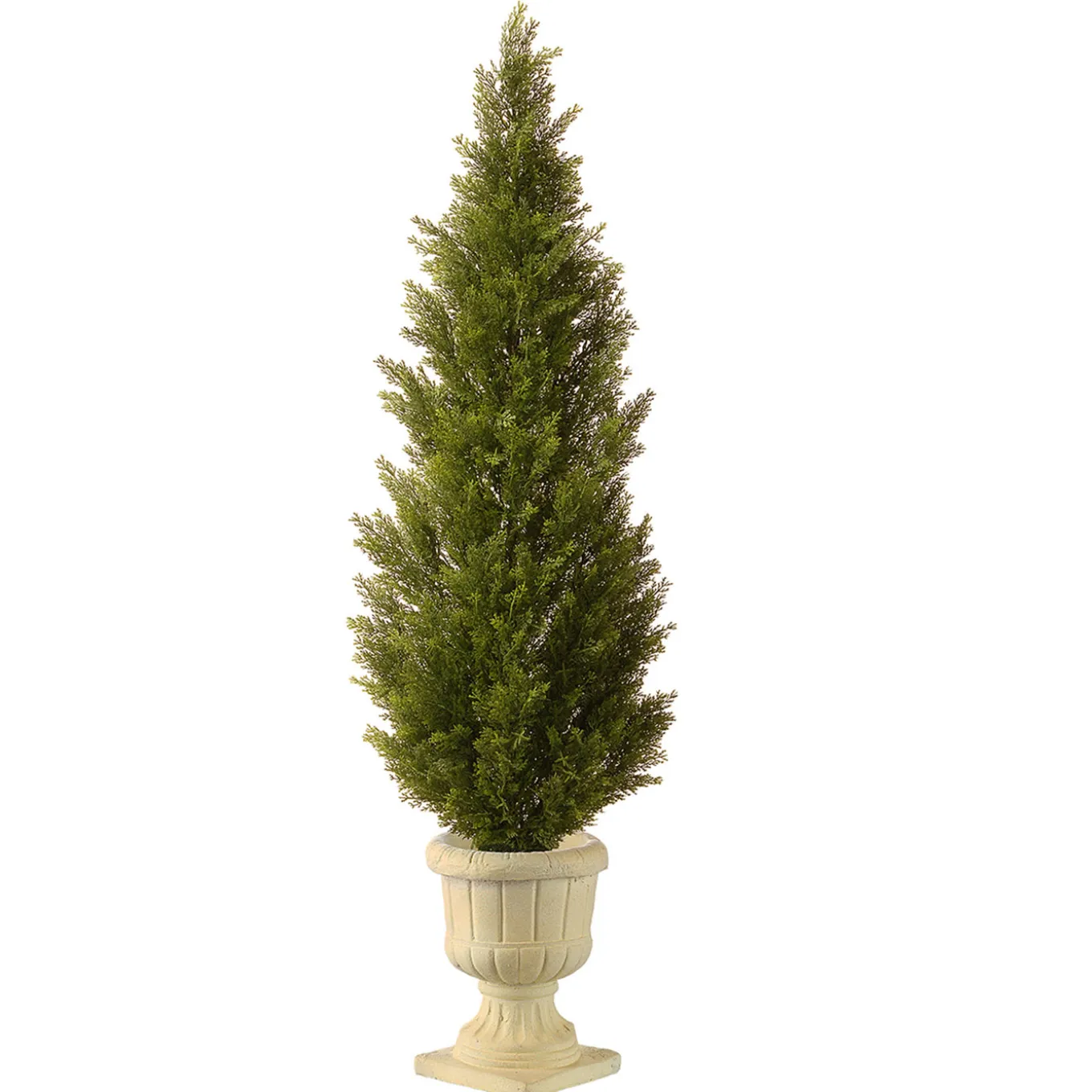 60 in. Arborvitae Topiary Tree in Decorative Urn