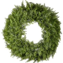 24 in. Arborvitae Wreath