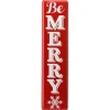 31 in. Be Merry Holiday Wall Sign