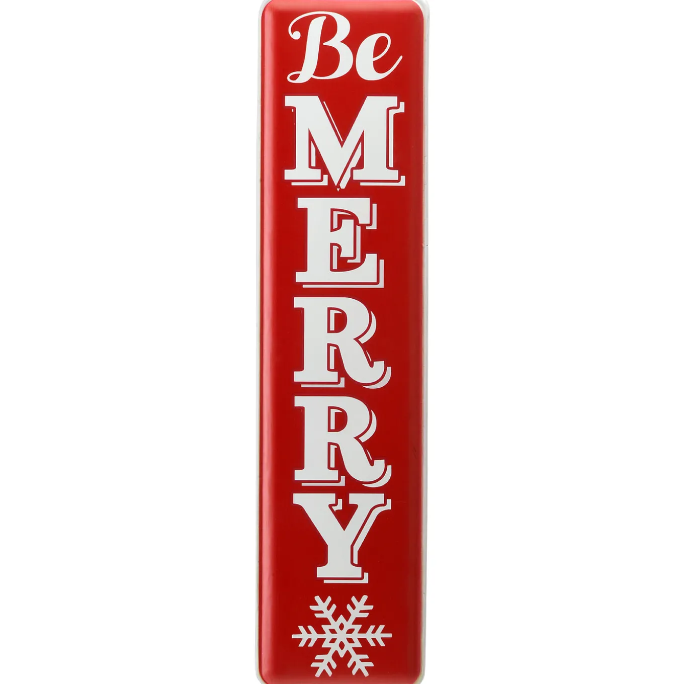 31 in. Be Merry Holiday Wall Sign