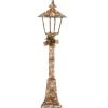 60 in. Champagne Vine Lamppost Decoration with Clear Lights
