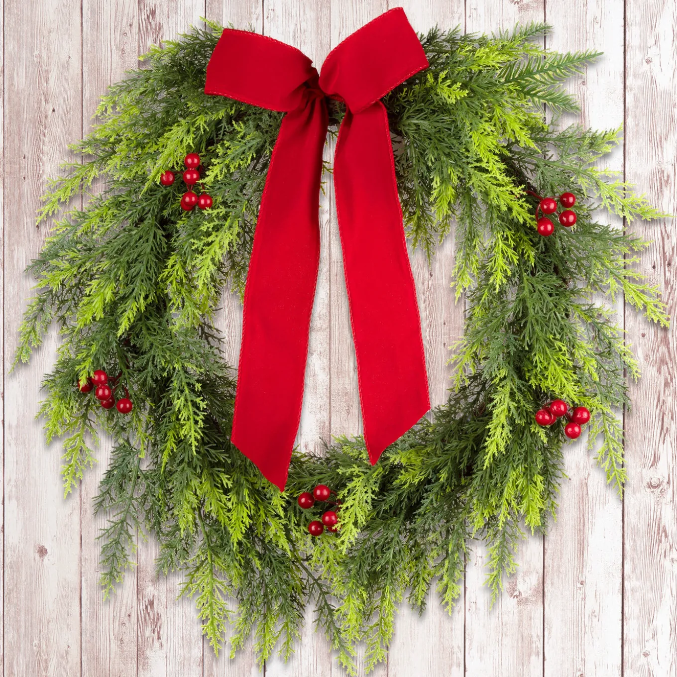 24 in. Christmas Classic Wreath