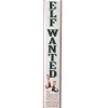 47 in. Elf Wanted Wall Sign