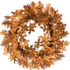 24 in. Fall Wreath with Acorns, Oak Leaves