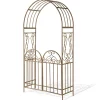 93 in. Garden Accents Gated Archway