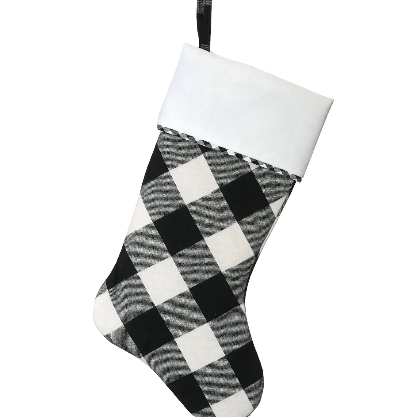 19 in. General Store Collection Plaid Stocking