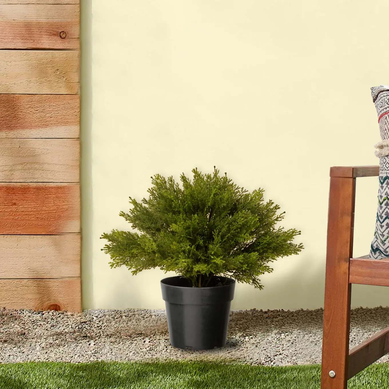 15 in. Globe Cedar Tree