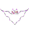 23 in. Halloween Bat Lighted Sign Decoration with LED Lights