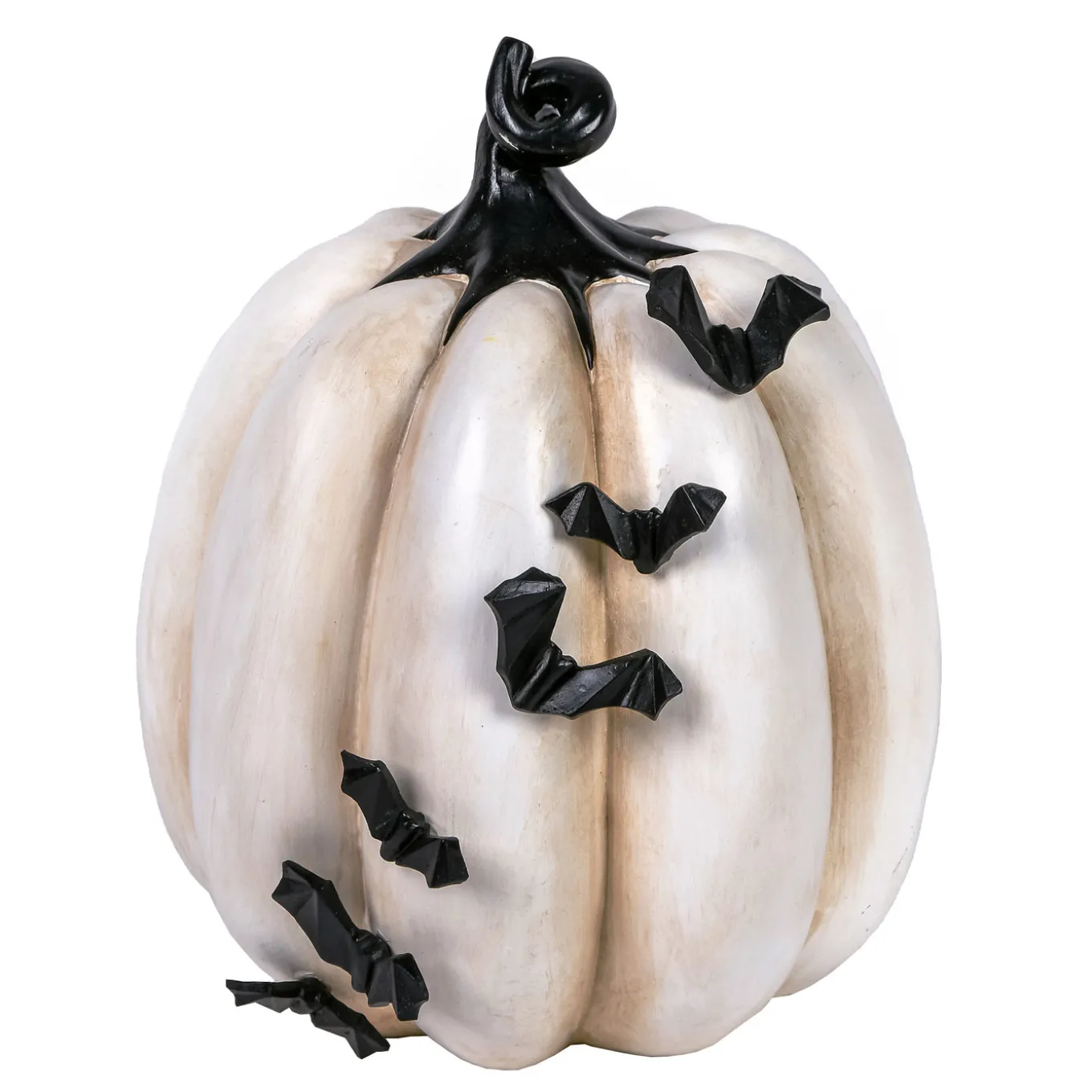 9 in. Halloween Crawling Bats Pumpkin Tabletop Decoration