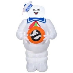 42 in. Halloween Ghostbusters Marshmallow Man Inflatable Decoration