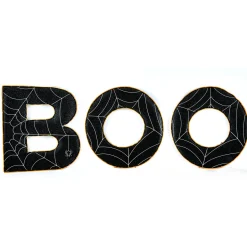 47 in. Halloween Pre-Lit BOO Outdoor Lawn Decoration with LED Lights