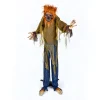 63 in. Halloween Pre-Lit Sound Activated Animated Werewolf with LED Lights