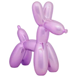 11 in. Halloween Purple Balloon Dog Figurine