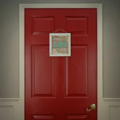 10 in. Happy Easter Y'all Hanging Wall Sign Decoration