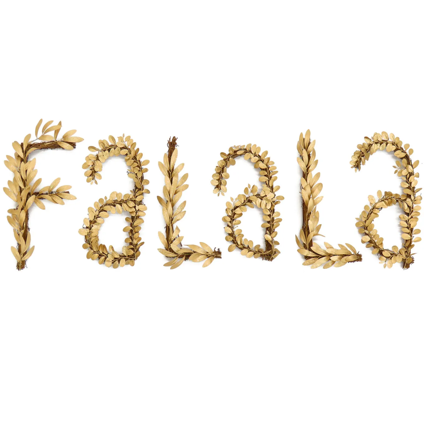7 in. HGTV Home Collection Fa La La Wall Decoration