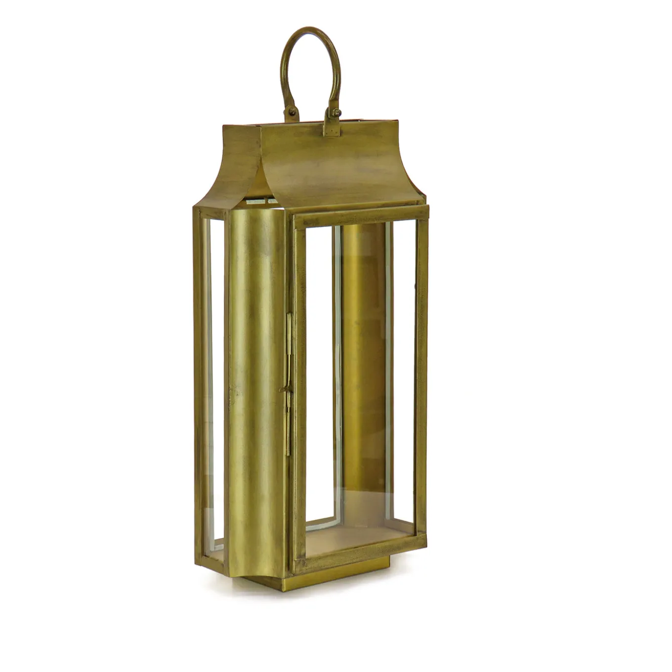 22 in. HGTV Home Collection Antique Bronze Lantern, Medium