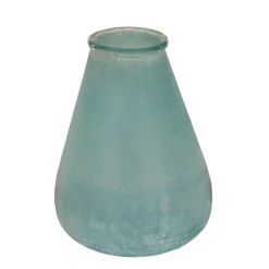 13 in. HGTV Home Collection Buried Vase, Turquoise