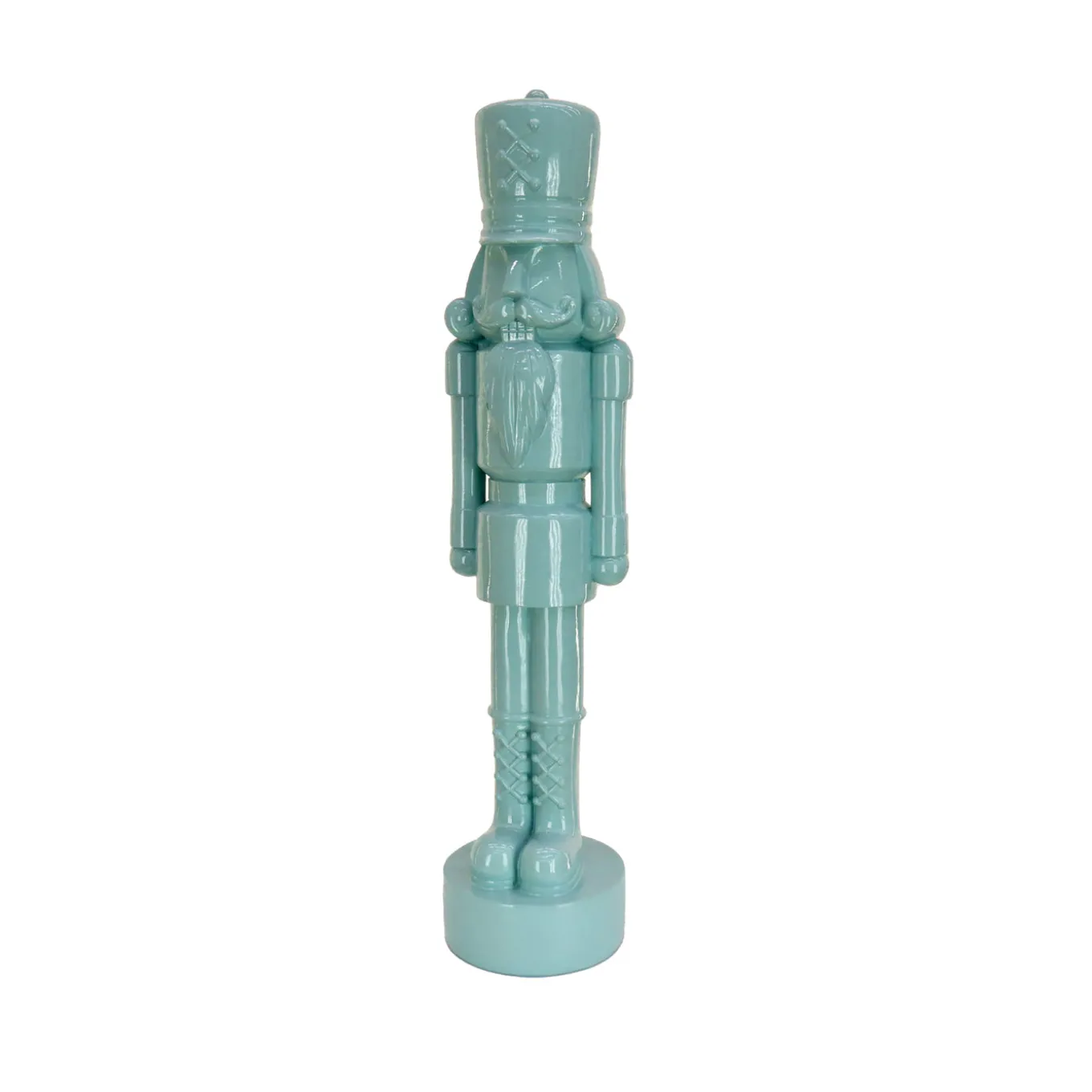 12 in. HGTV Home Collection Nutcracker Christmas Decor, Icy Blue