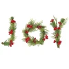 5 in. HGTV Home Collection Evergreen JOY Wall Decoration