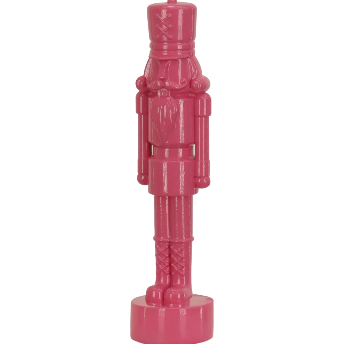 18 in. HGTV Home Collection Nutcracker Christmas Decor, Pink