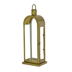 22 in. HGTV Home Collection Antique Bronze Arched Lantern, Medium