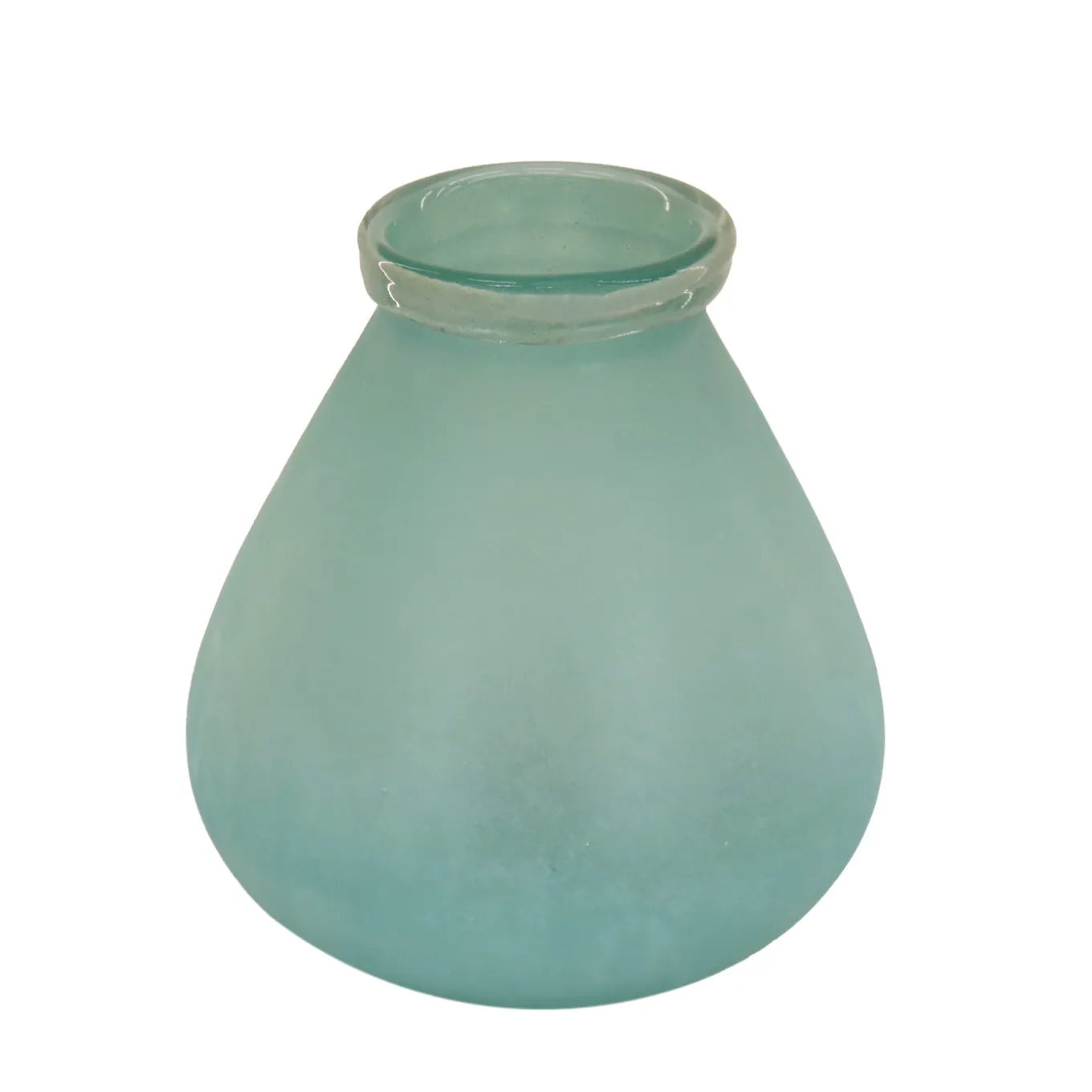 9 in. HGTV Home Collection Buried Vase, Turquoise