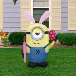 48 in. Inflatable Easter Despicable Me Minion Decoration