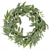 24 in. Mixed Leaves Decorated Wreath