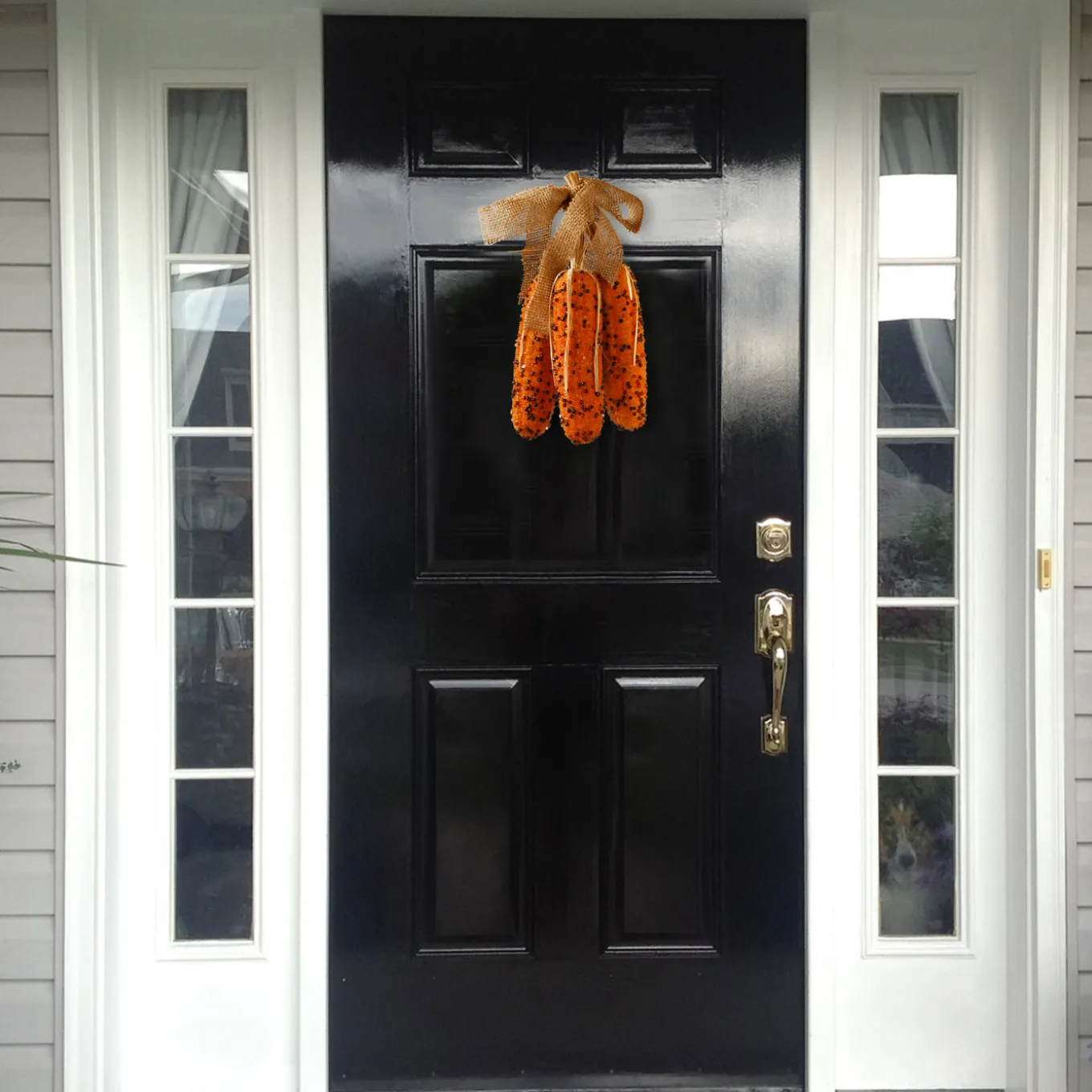 18 in. 2-Pack Fall Corn Cobs Wall Decoration