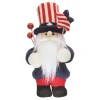 18 in. Patriotic Gnome Decoration in Red, White and Blue Attire